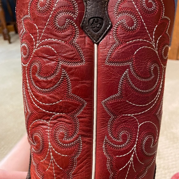 Ariat - Square Toe Cowgirl Boots - Picture 8 of 8